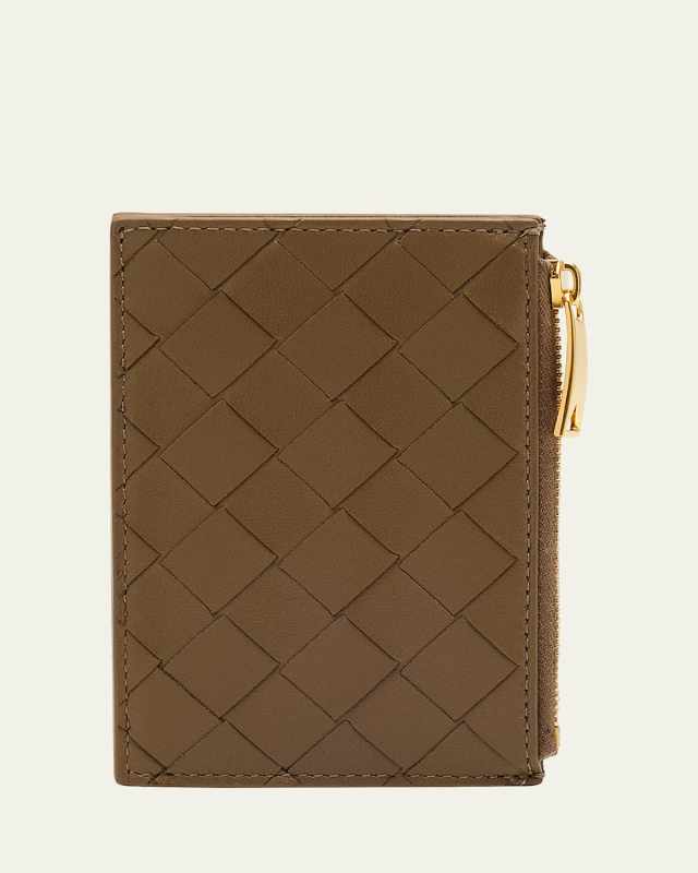 Zip Leather Card Case